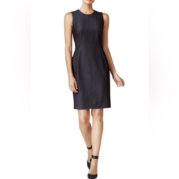 Calvin Klein Dresses & Skirts - Calvin Klein chambray business  Dress